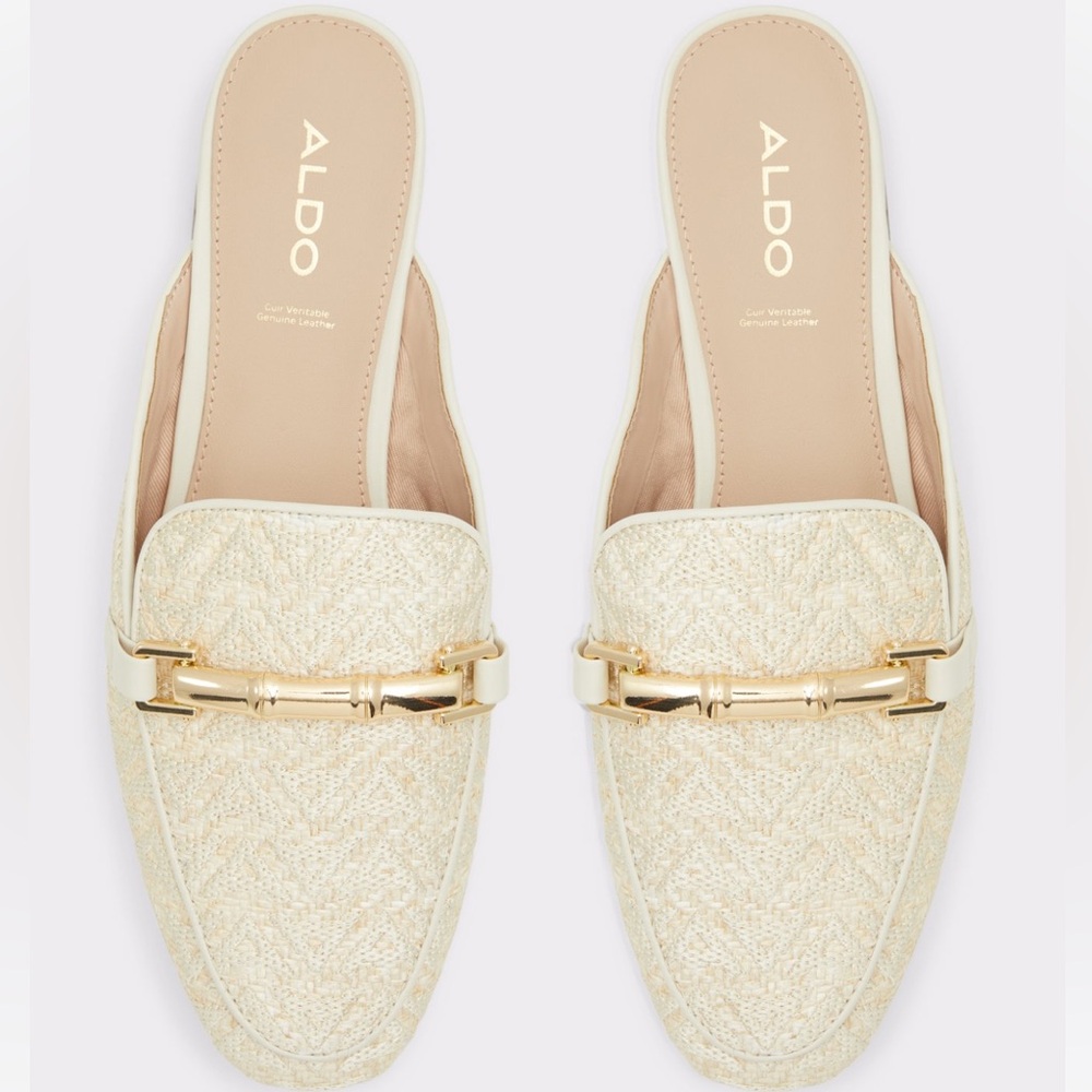 Brand new ALDO BOSKI mule loafer slip on